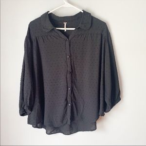 Free people button down shirt